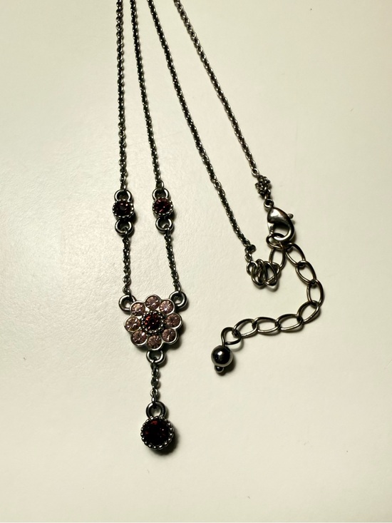 Jewelry - ▪️ Delicate Light & Dark Purple Flower Pendant Necklace • Women's Jewelry